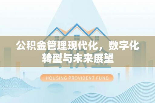 额尔古纳公积金管理现代化，数字化转型与未来展望
