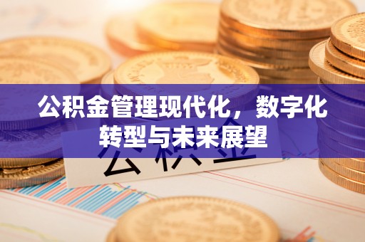 额尔古纳公积金管理现代化，数字化转型与未来展望